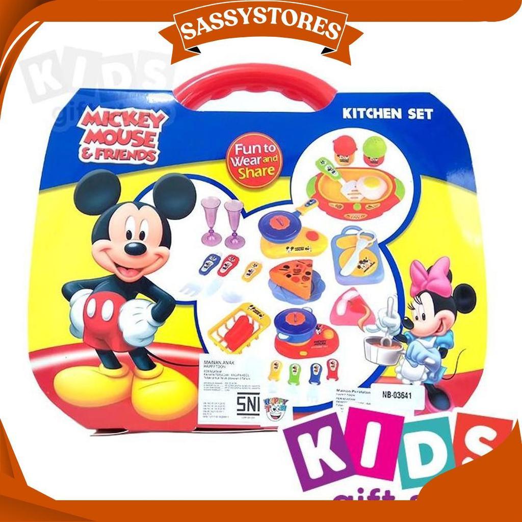 Mickey Mouse Tableware Kitchen Set KGS Promo