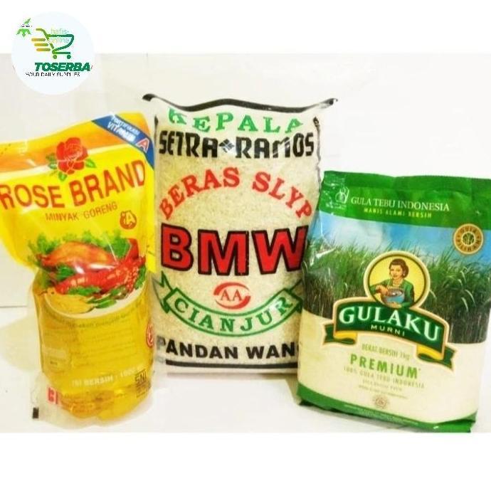 paket sembako murah gula beras minyak