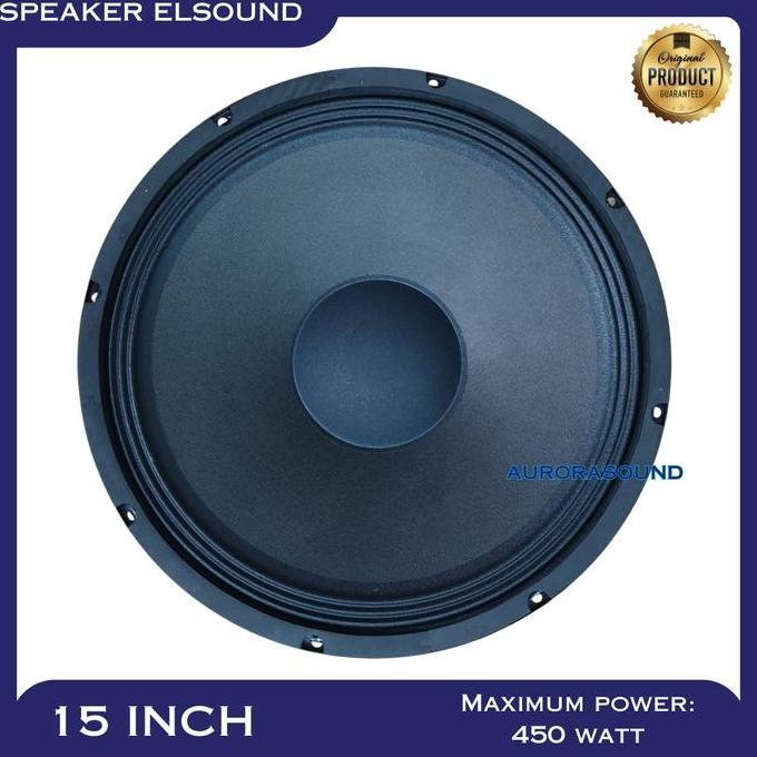 gacorrriki / SPEAKER ELSOUND 15 INCH 15IN 15" FULL RANGE WOOFER ORIGINAL 15INCH Diskon