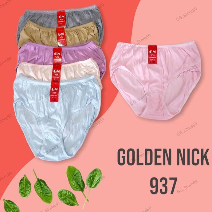 Celana Dalam Wanita GN937 GN939 GN931 / CD GN 937 GN 939 GN 931 Polos UK M, L, XL, XXL (ISI 6 PCS)