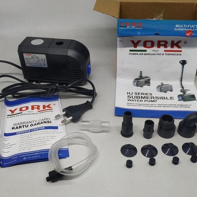 York Hj 1100 Pompa Akuarium Celup Submersible Aquarium