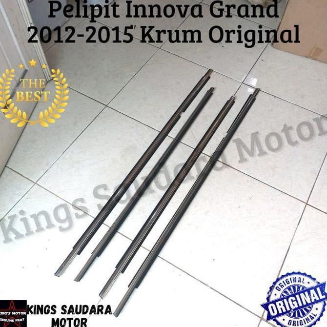 Sale Karet Pelipit Kaca Grand Innova 2012-2015 Krum Set 4 Pintu Best Seller Termurah Car
