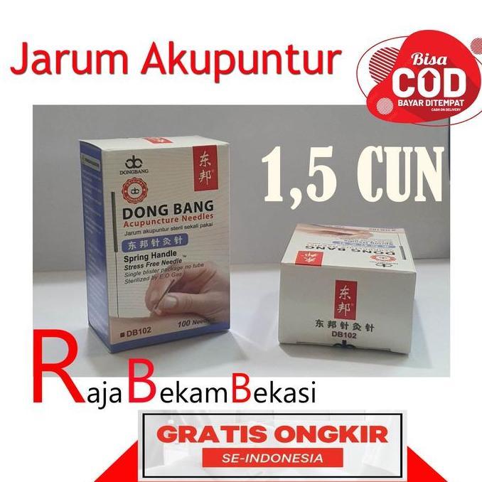 Med- Jarum Akupuntur 1,5 Cun 0.25 X 40 / Akupuntur 1,5 Cun Dongbang