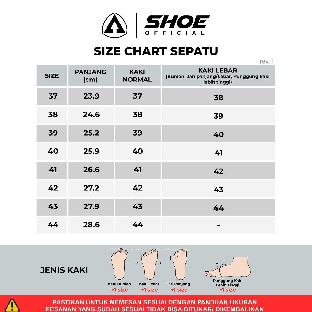 HOT DEALS AEROSTREET AUSTIN SNEAKERS CASUAL 37-44 COKLAT TUA NATURAL SEPATU PRIA WANITA RINGAN NYAMA