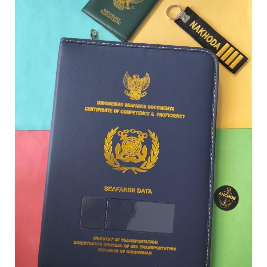 Map Dokumen Pelaut Premium Map Dokumen Keeper Resleting Dokumen File, Sertifikat Pelaut, Buku Pelaut