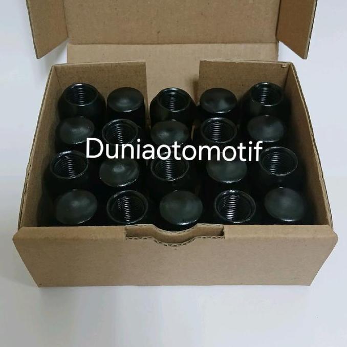 Promo Mur Roda Mobil 1/2 Rh Kunci 19 Hitam Untuk Rubicon, Jeep, Cherokee