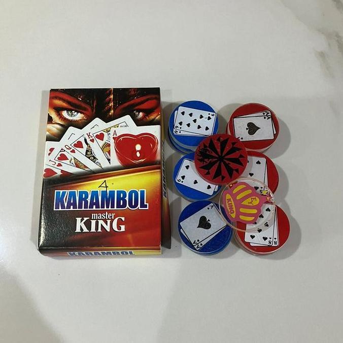 Promo Biji Karambol Tebal 4 Mm Semua Motif / Random | Koin Krambol Satu Lapis Original | Keping Kera