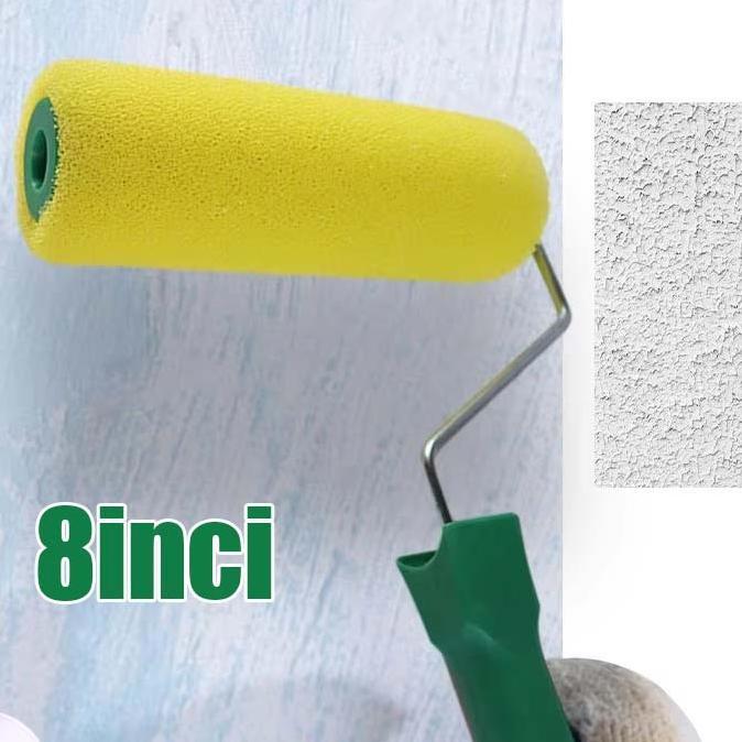 Roll Cat Tekstur Motif Kamprot Roll 8 Inch Termurah Texture Roller Paint Roll Kuas Cat Dinding Kuas 