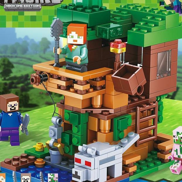 Ready Edukasi Mainan Block/My World / Block Mainan Anak Laki Laki/My World Anak Laki Laki Brick