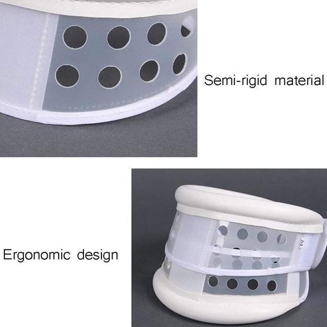 Med- Alat Penyangga Leher Adjustable Penyangga Leher Terapi Cervical Collar