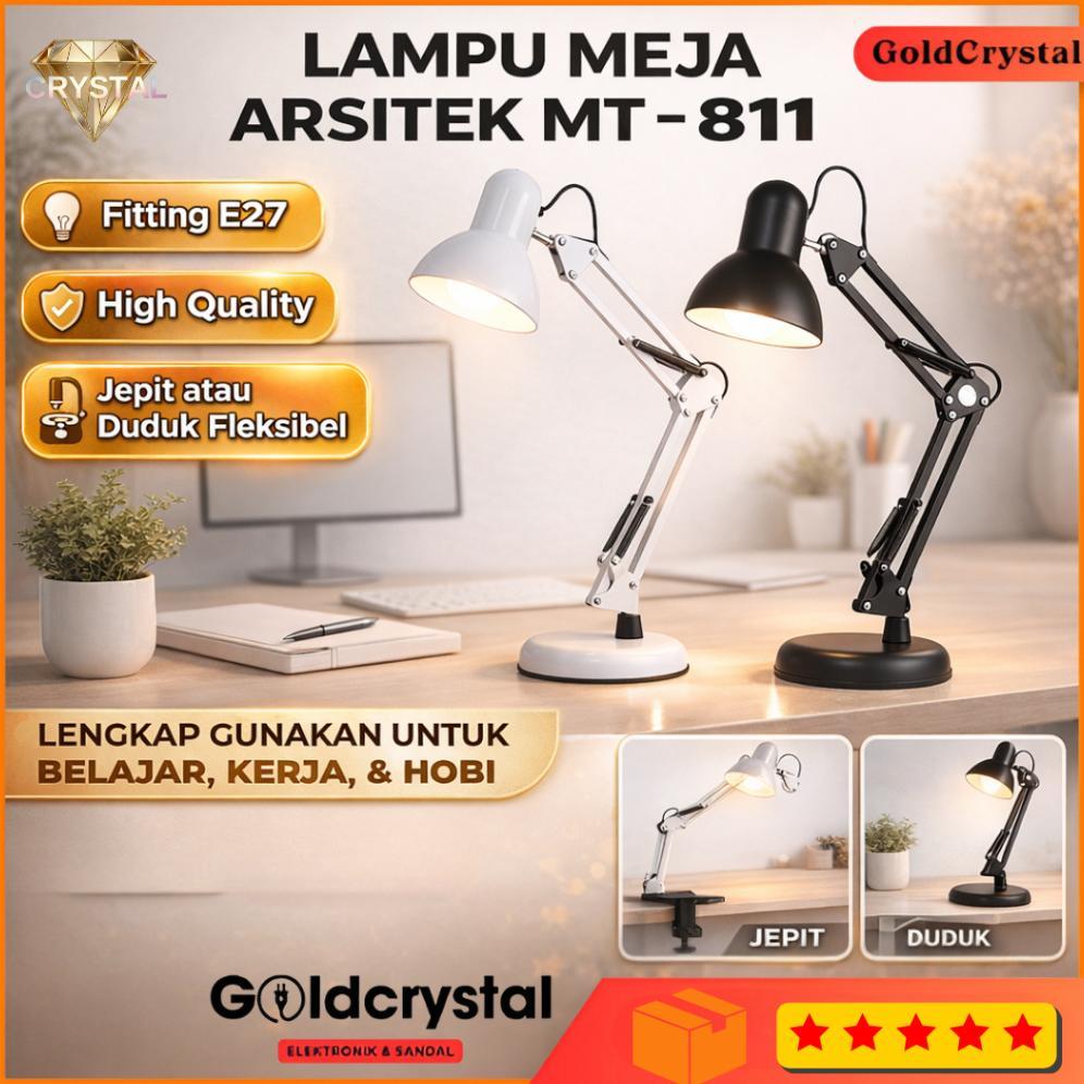 Lampu Meja Arsitek / Lampu Belajar / Lampu Duduk / Duduk MT-811