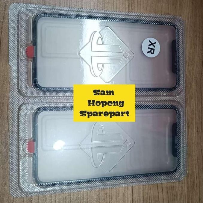 IPHONE XR KACA LCD / KACA TOUCHSCREEN / GLASS + FRAME + OCA SHS27