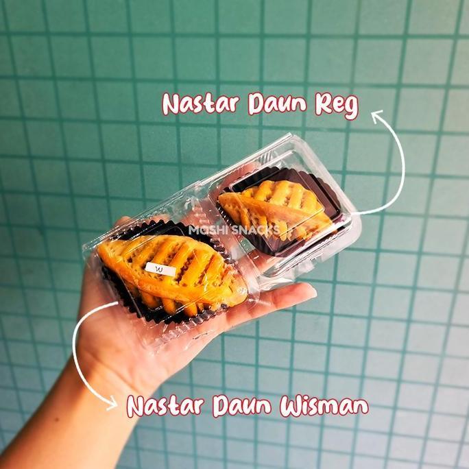 Kue Nastar Daun WISMAN Jumbo Asli Bangka Tanpa Pengawet Cookies Nastar