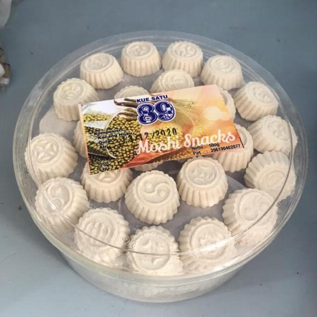 Kue Satru Kacang Hijau Cap 89 Asli Bangka 500gr / Kue Satru Kacang Ijo Premium / Kue Tradisional Ban