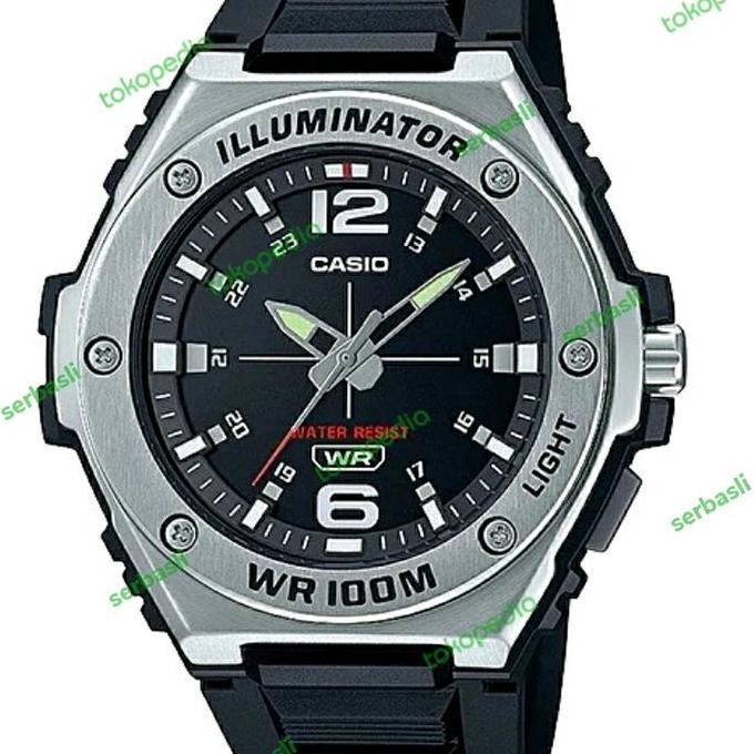 JAM CASIO MWA100H MWA-100H-1AVDF ANALOG ORIGINAL BERGARANSI