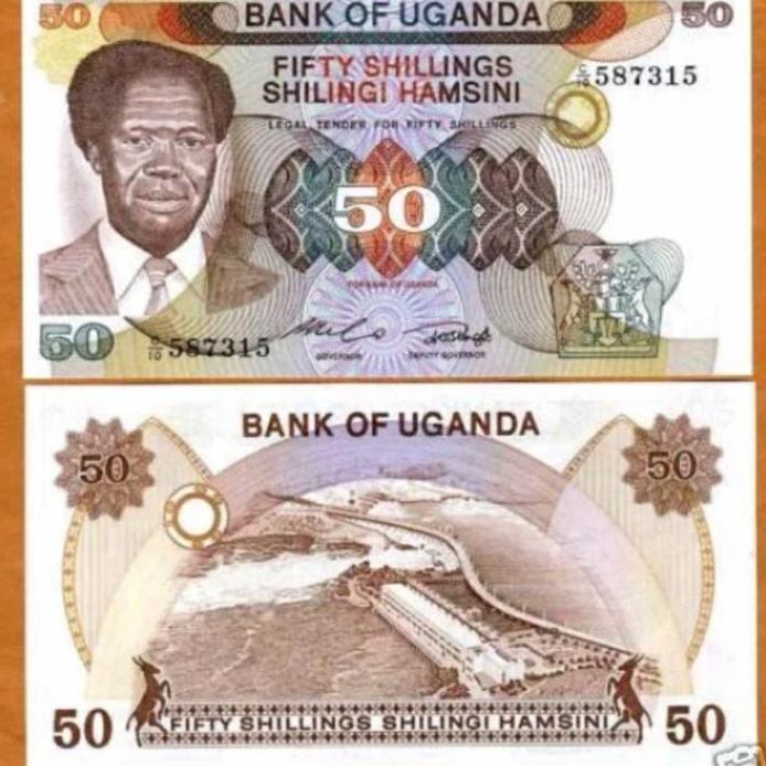 Uganda 50 Shillings 1985
