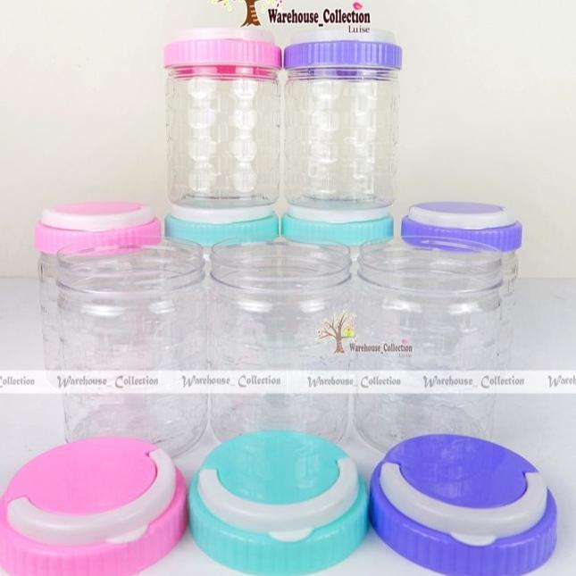 [6 & 12 pcs] Toples Cherin Anyam 800 Cornelius //Wadah Cemilan Plastik Lucu Kue Lebaran Snack Permen