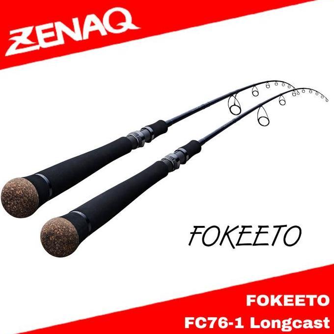 Zenaq Spinning Rod Fokeeto FC76-1 Longcast