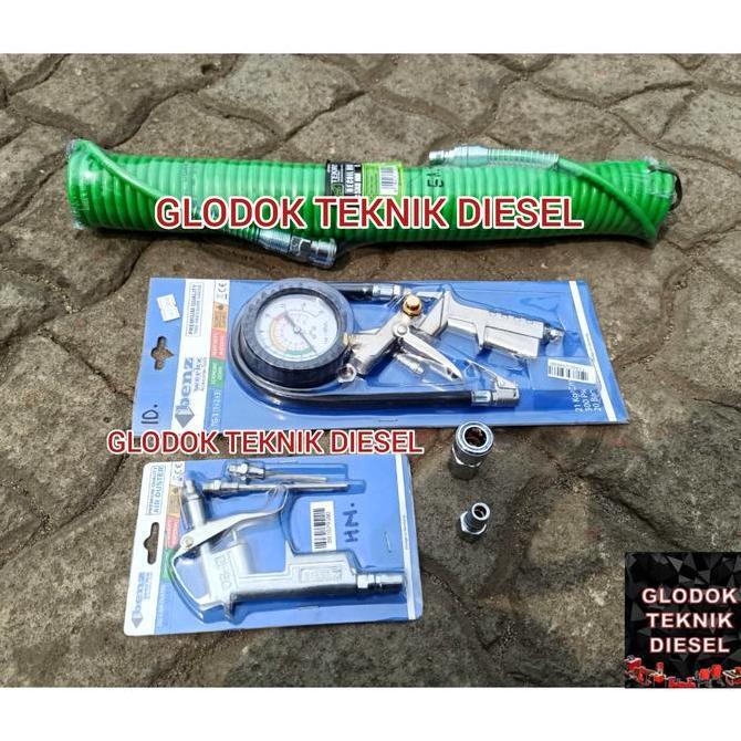 Paket Selang Kompresor / Isi Angin Ban Air Duster Terbaik