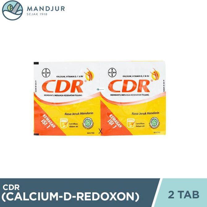 CDR (Calcium-D-Redoxon) 2 - Asupan Nutrisi Kalsium Untuk Tulang