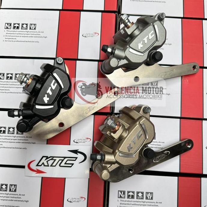 fariscees12 Kaliper Depan KTC Hyloz 260mm Honda Beat Karbu Beat Fi Scoopy Karbu Scoopy Fi Vario 110 