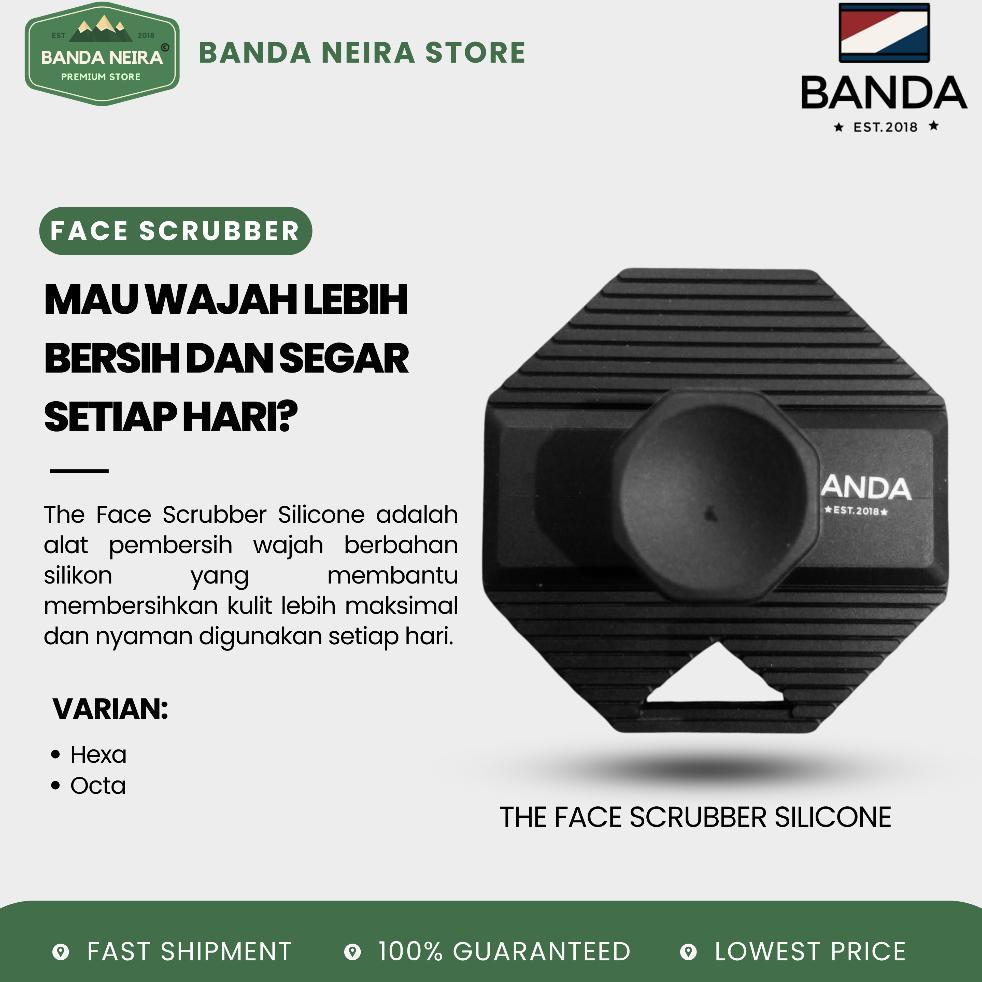 The Face Scrubber Silicone / Alat Cuci Muka by BANDA BRUSHES Termurah