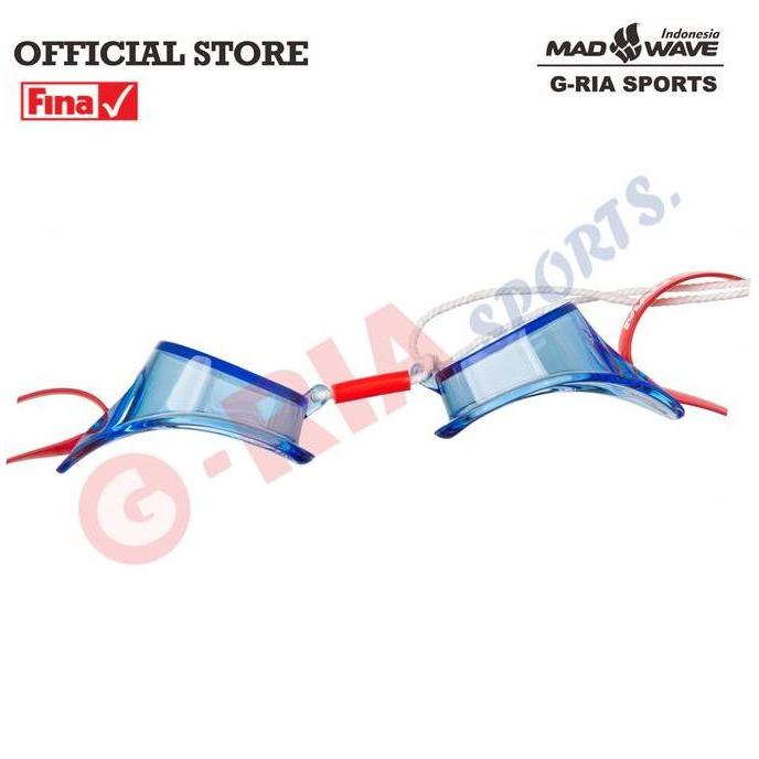 Kacamata Renang Original Madwave RACER SW -  POLOS ( Tanpa Bantalan Karet ) TS