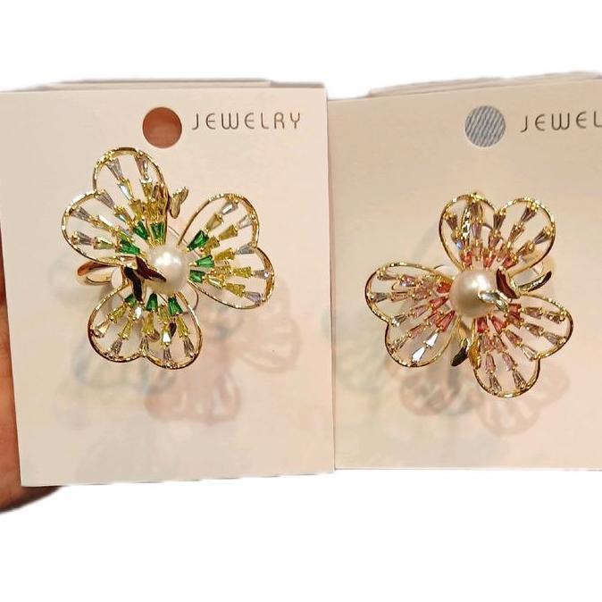 ring hijab warna/ring hijab mutiara/ring hijab premium
