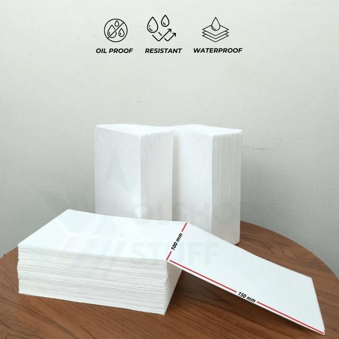 Badu_Seller - Kertas Thermal 100X150/Label Thermal/Sticker Thermal/Kertas A6 Barcode