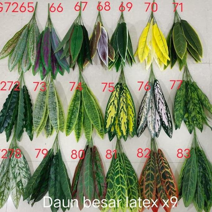 tanaman latex/tanaman lidah mertua/bunga plastik/bunga artificial