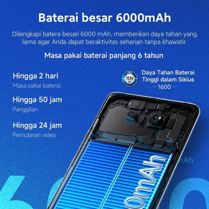 pasweger_ - xiaomi redmi note 15 (6/128 gb) | baterai besar 6000mah [xiaomi official store]