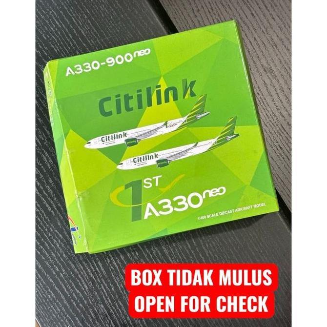 JC WINGS 1/400 CITILINK GARUDA INDONESIA AIRBUS A330-900NEO PK-GYC TTMT