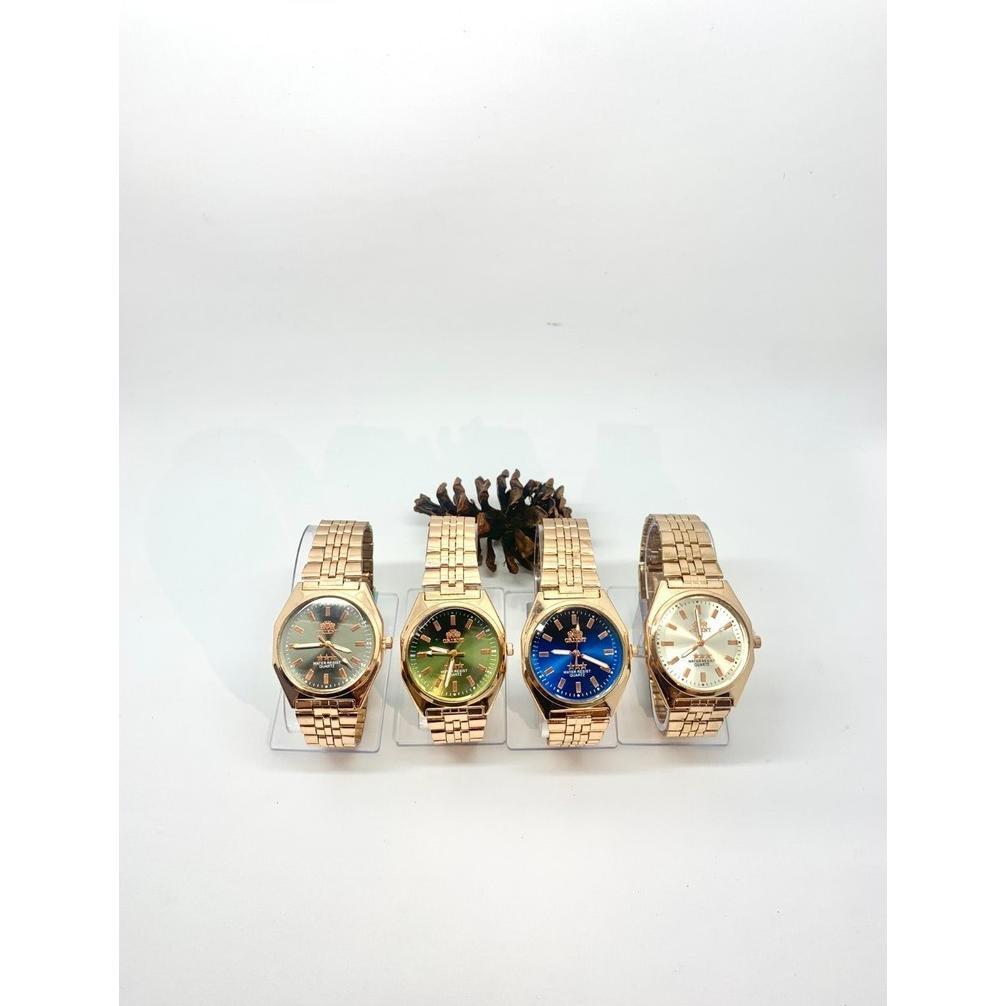 LIMITED WBS JAM TANGAN COUPLE ORIENT RANTAI PREMIUM PRIA WANITA GROSIR MURAH ARLOJI OR001 KEKINIAN