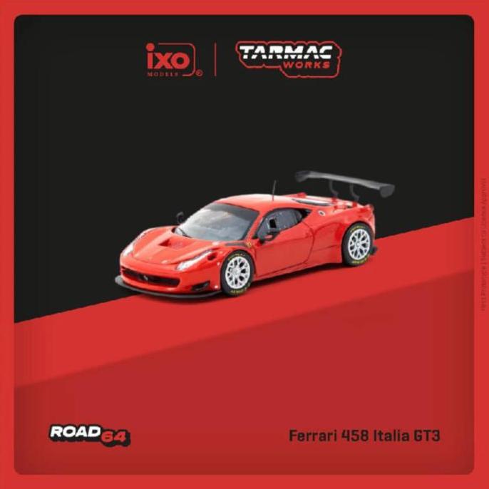 TARMAC FERRARI 458 ITALIA GT3 RED TTMT