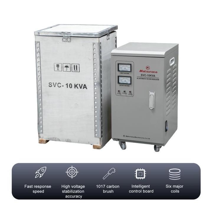 STAVOLT SVC 10 KVA MATSUNAGA / STABILIZER 10KVA / STAVOL 10.000 WATT