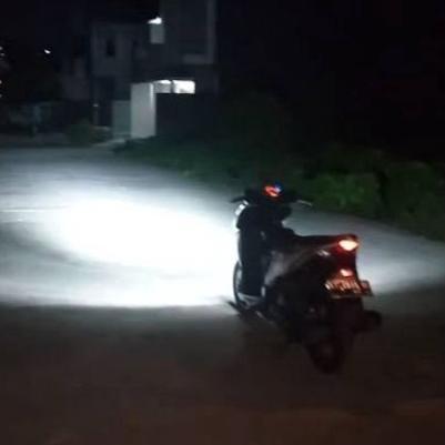 BEST SALE Lampu Depan Led H6 Bohlam Lampu Depan Led Kaki Akai Racing Universal Motor Bebek & Matic