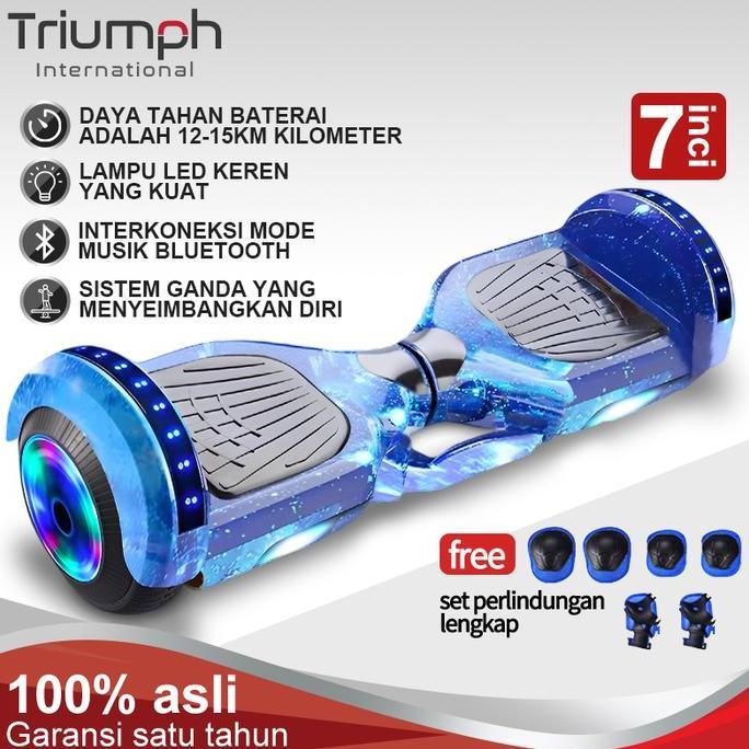 mka_jayadira - hoverboard anti-slip/anak-anak 7 inch hoverboard/sepeda keseimbangan