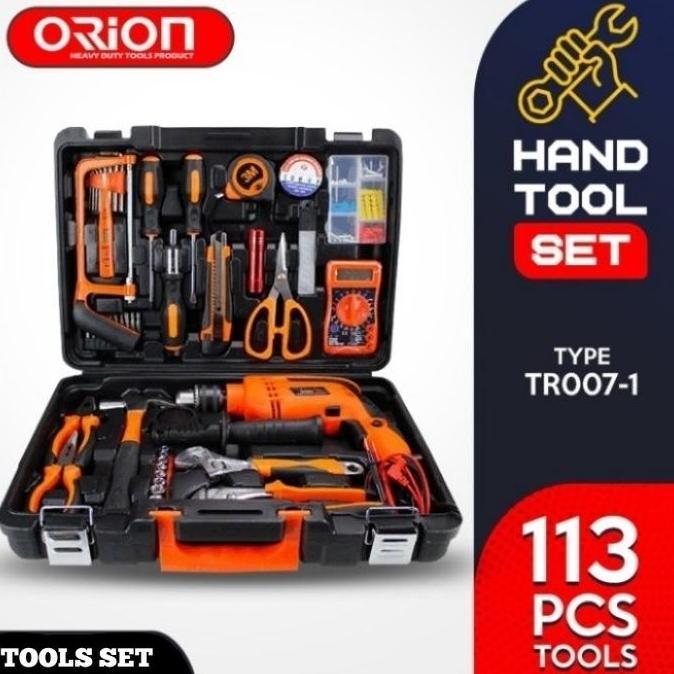 Terlaris Hand Tools Tool Kit Set Toolbox Orion Tr007-1