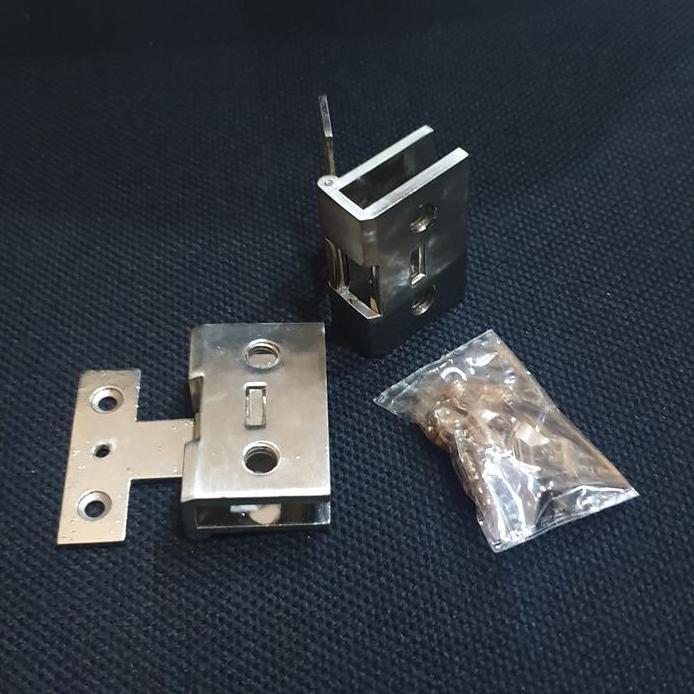 Engsel kaca lemari 8mm tebal
