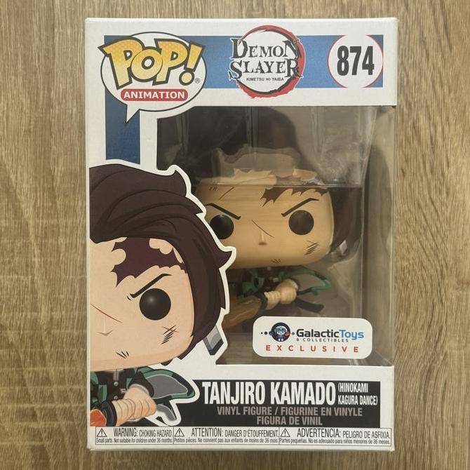 HOT SALE GALACTIC TOYS COLLECTIBLES EXCLUSIVE FUNKO DEMON SLAYER KIMETSU NO YAIBA - TANJIRO KAMADO H