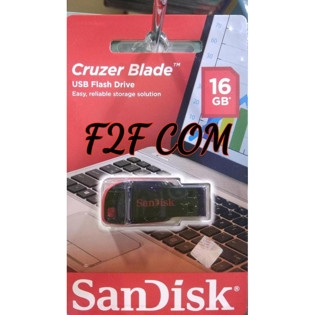 New- Netyou- Flashdisk Sandisk Cruser Blade 16Gb
