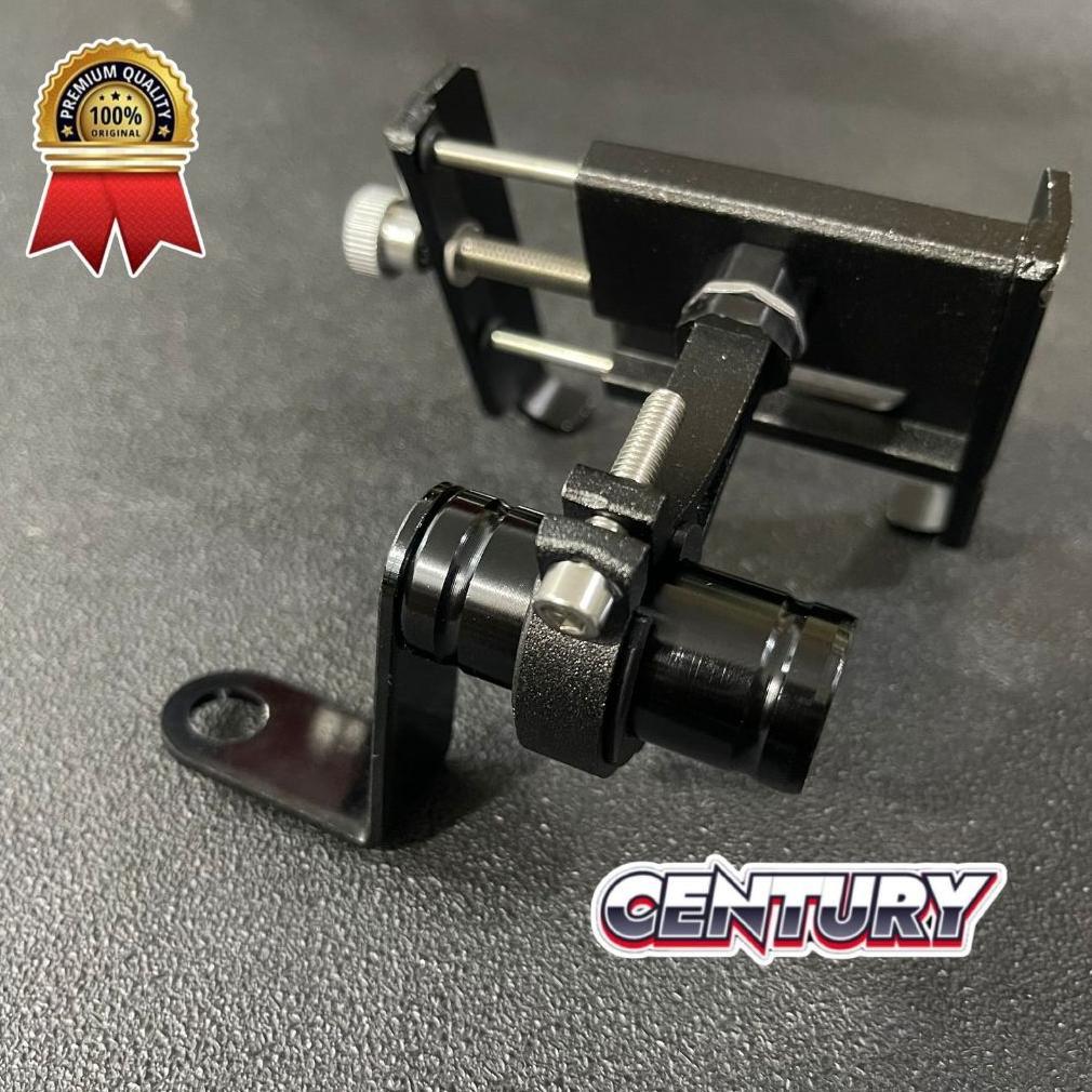 HEMAT Holder Phone Holder Hp Sepeda Motor Alumunium Alloy Tempat Hp Dudukan Hp Sepeda Motor Holder v