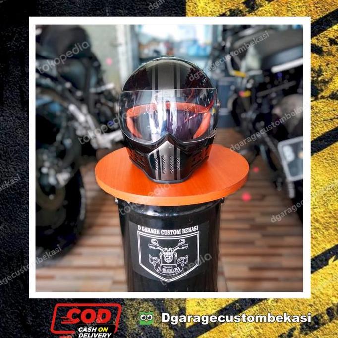 Ready VISOR HELM CUSTOM M30 DGARAGE CUSTOM BEKASI