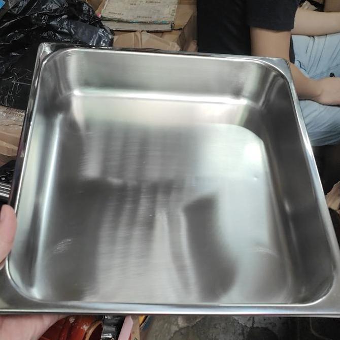 TERMURAH - GASTRONOM Food pan 2/3 SUNNEX TEBAL Gastronom Bak Insert Inside 2/3 6.5 cm