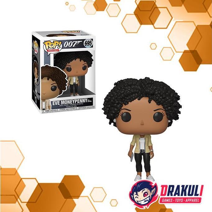 HOT SALE TOYS FUNKO POP JAMES BOND EVE MONEYPENNY - STANDARD TERMURAH