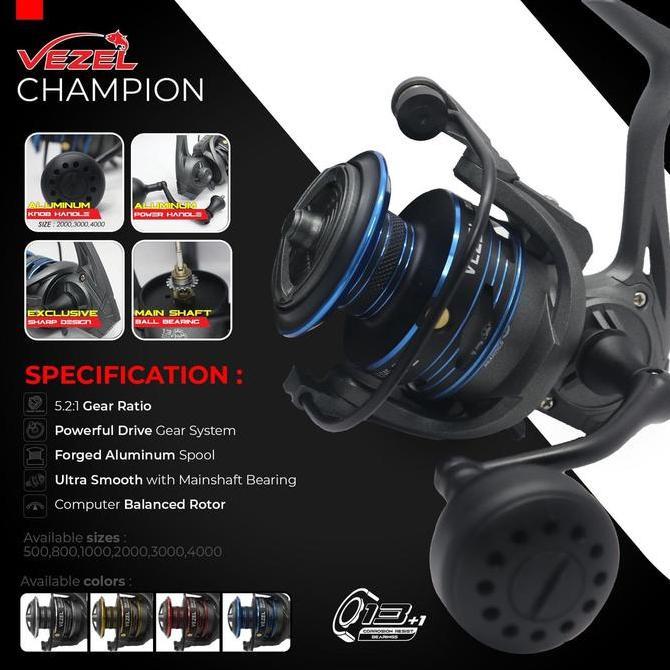 Reel Vezel Champion 3000 Power handle