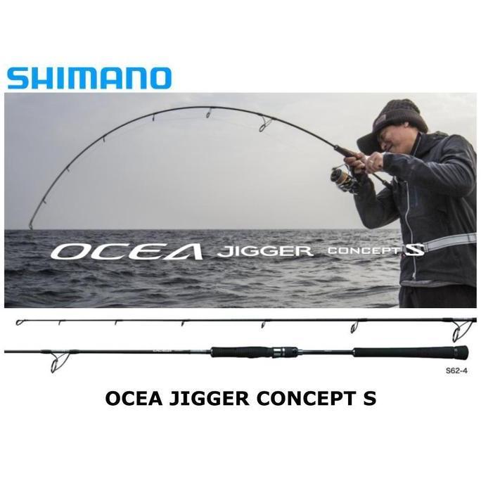 Joran Rod Jigging Shimano Ocea Jigger Concept S 2019 Japan