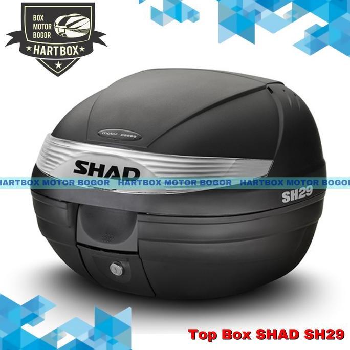 Box Motor Shad SH29 | TopBox Original Shad SH 29 Black Box Atas Kecil terlaris