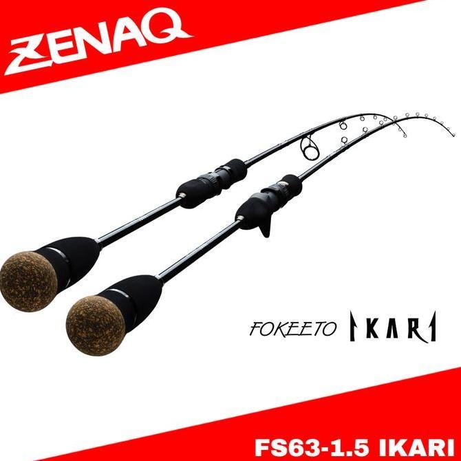 Zenaq Spinning Rod Fokeeto FS63-1.5 Ikari