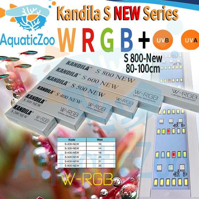 Termurah Kandila S800New S 800 New Wrgb S800 Snew Lampu Aquascape Led Aquarium